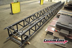 Completed Extendable Conveyor Rail